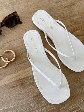 White Fox Boutique White Sandals